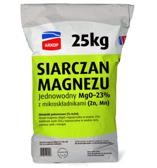Siarczan Magnezu Jednowodny 25kg